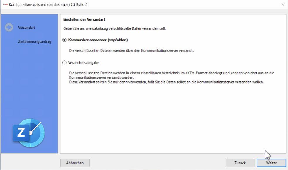 Dakota zertifikat beantragen32